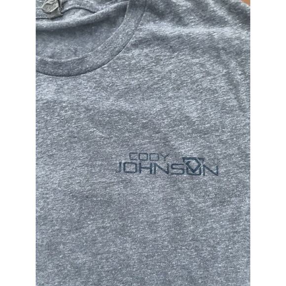 Cody Johnson Shirt Small Grey COJOnation Member Tee TX Country Logo Shirt Soft - Picture 6 of 6